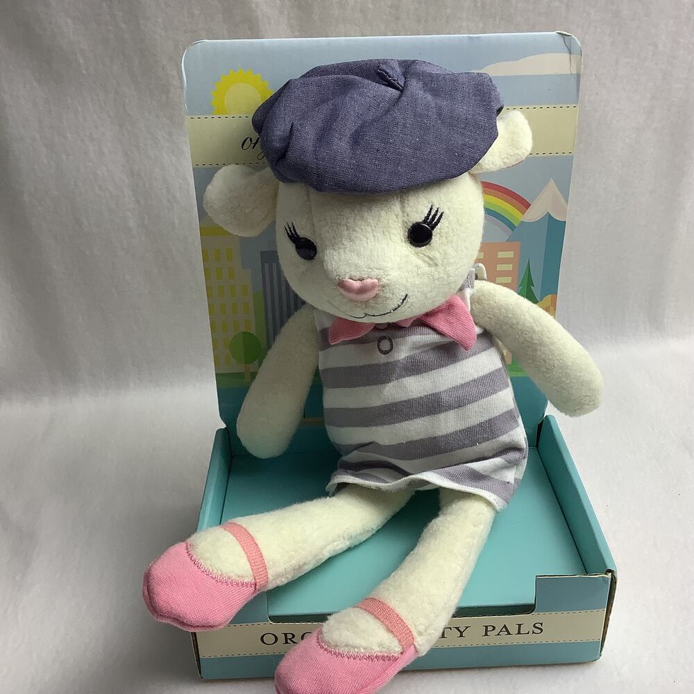Apple Park Sheila Sheep from Montreal Organic Plush - 16" - NWT Plushie